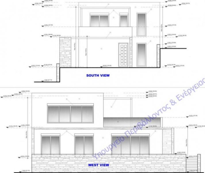 Kavousi Kreta, Tholos: Grundstück mit Baugenehmigung und herrlichem Meerblick zu verkaufen Grundstück kaufen